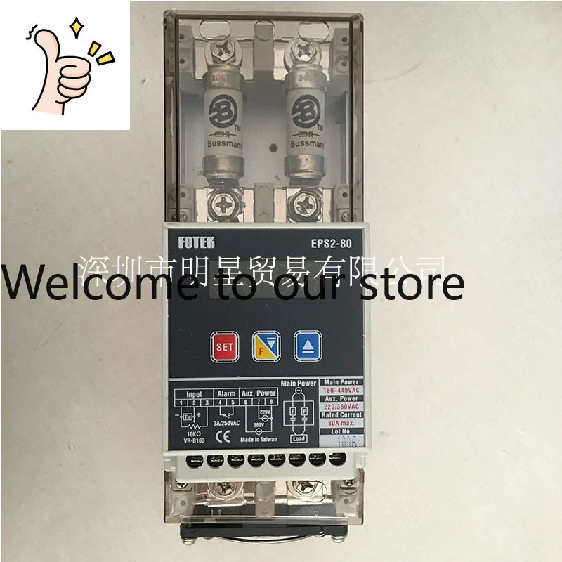 Taiwan Yangming FOTEK Single-phase Two-wire Power Regulator EPS2-80 Genuine New Spot Original