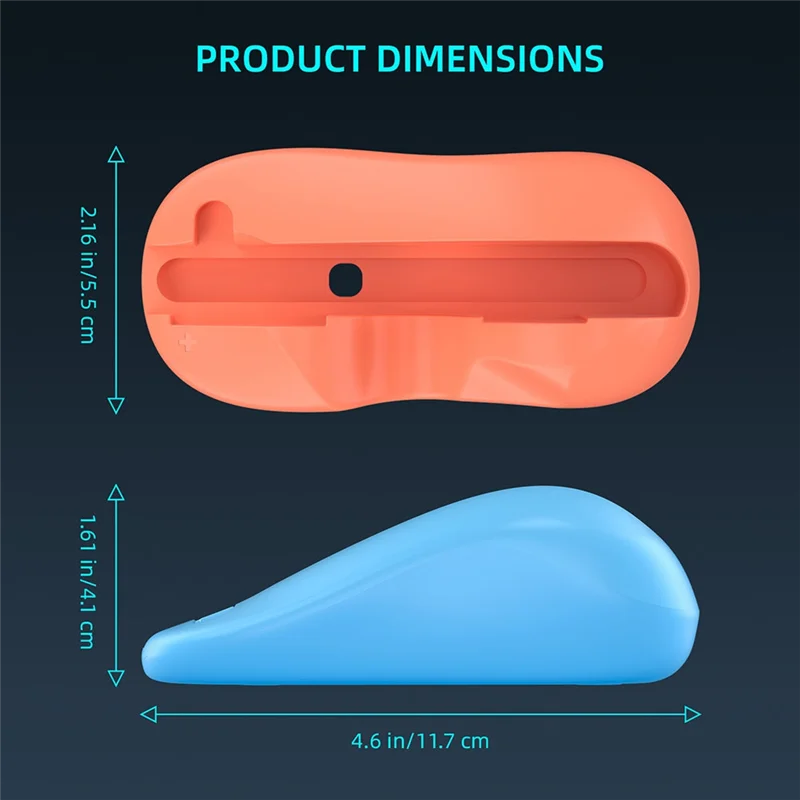 Superior For Switch2 Joy-Con Mouse Grip Holders Enhanced Gaming Precision Left & Right Controllers Desktop Mouse Mode Accessory