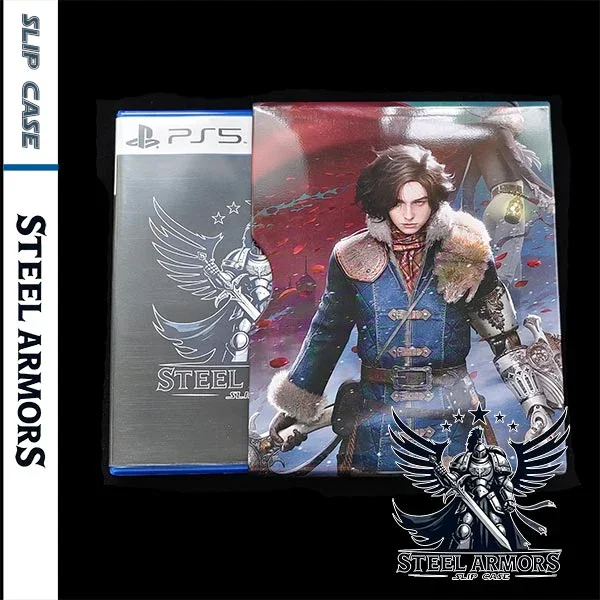 Lies of P Overture Edition Slip Case SteelArmors (Customization,Steel case,Game CD not included)