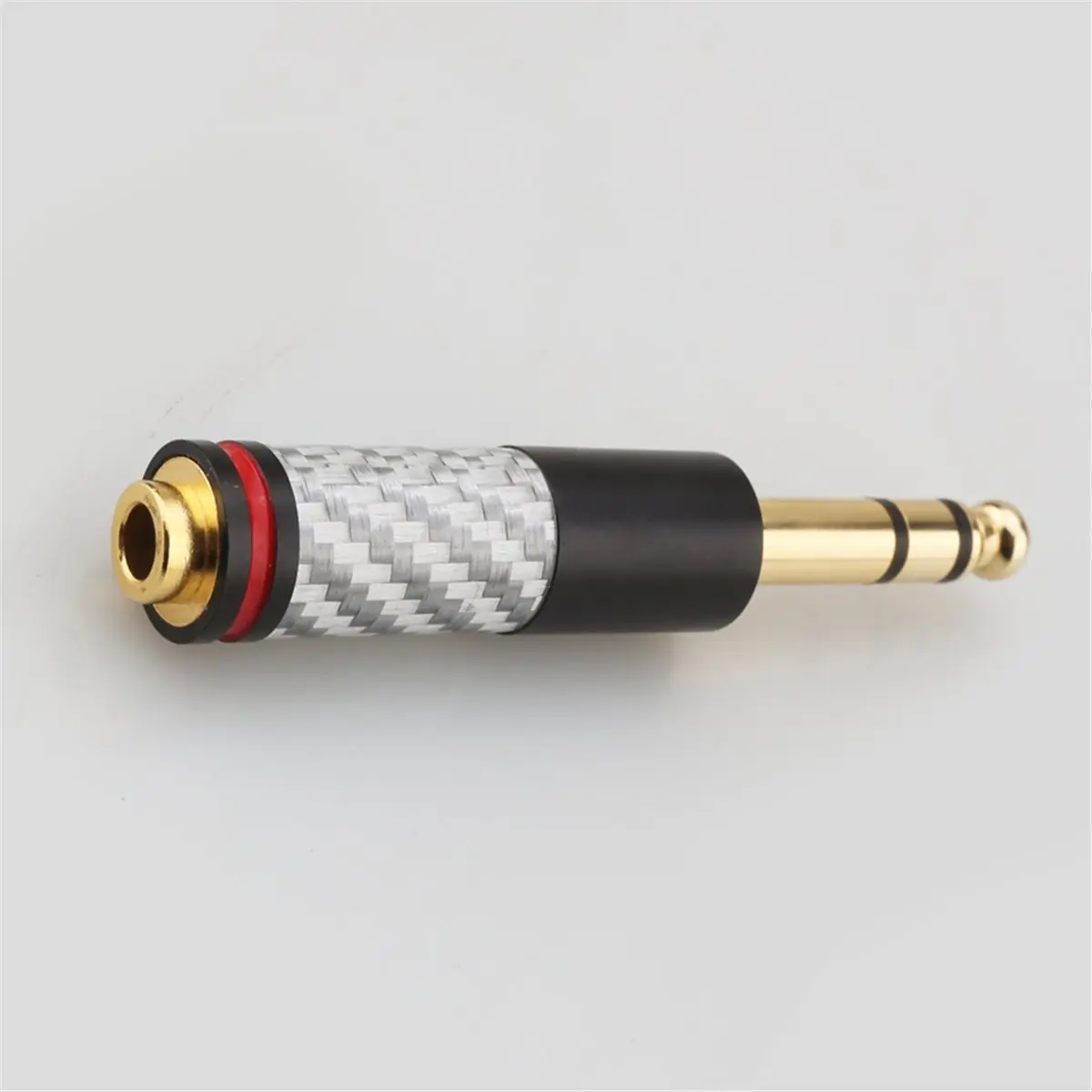 

Y69A HIFI Gold Plated 1/4 6.35mm TRS Male to 4.4mm Female Balanced Connector Headphone Adapter Aux Cable Audio Jack Adapter