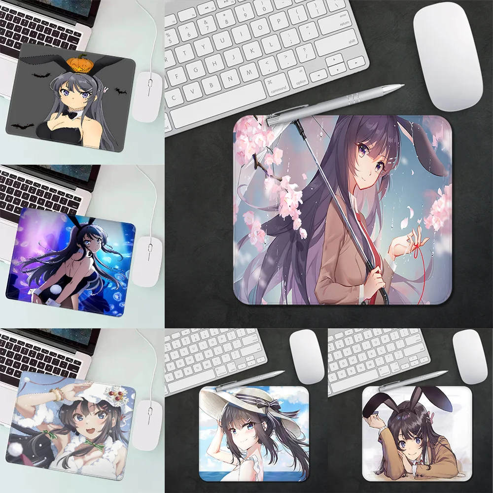 

Bunny Girl Sakurajima Gaming Mouse Pad XS Small Mousepad For PC Gamer Desktop Decoration Office Mouse Mat Deskmat Rug