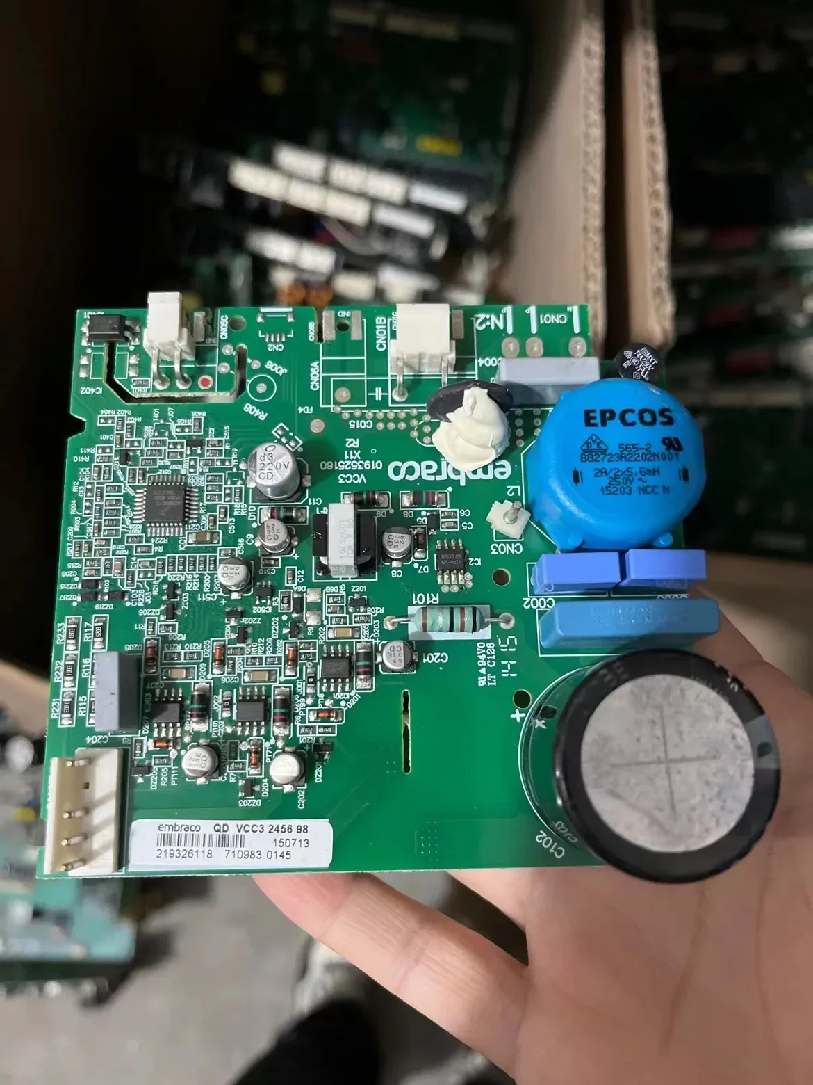 Imagem -02 - Frigorífico Inverter Board Unidade Compressor Board Vcc3 2456 b5 0193525188