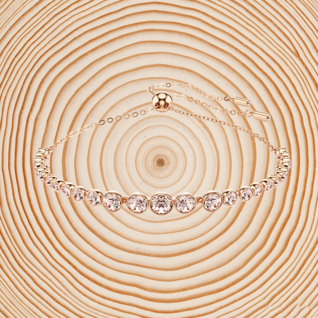 2026 New Arrival Rose Gold Sparkling Women's Evening Gala Fashion Jewelry Timeless Classic Center of Attention