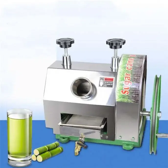 YYHC-Home Commercial Portable Manual Type Mini Small Scale Sugar Cane Sugarcane Juice Making Juicer Extractor Machine