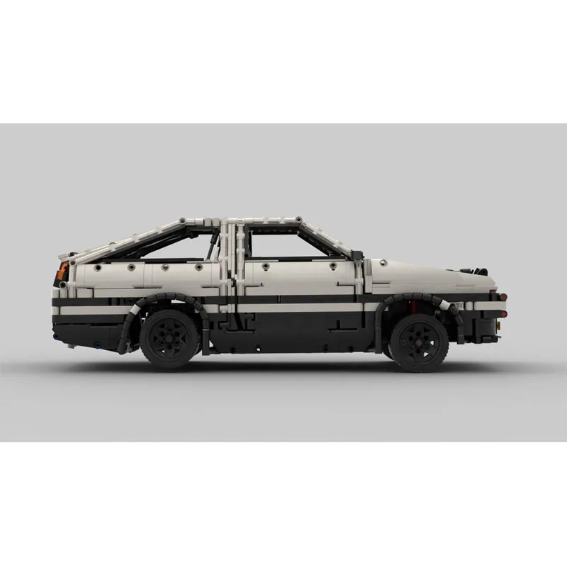 MOC-157598 كلاسيكي 90s مبدع AE86 سيارة رياضية سباق الطوب نموذج 2258 PartsMOC الإبداعية بنين أطفال لعبة عيد ميلاد هدية