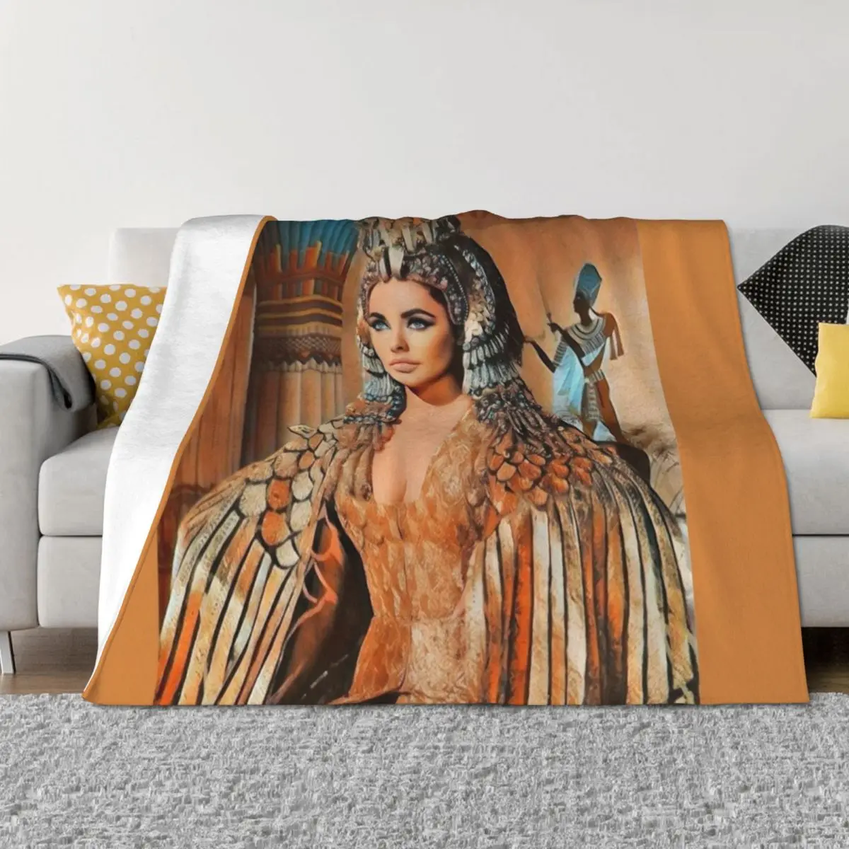 

LA LIZ Throw Blanket Decorative Beds Tourist Bed Blankets