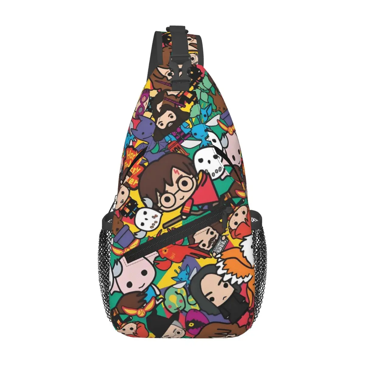 

Custom H-Harried Shoulder Crossbody Chest Backpack Traveling Shoulder Chest Bags Sling Bag Magic School Shoulder Backpack