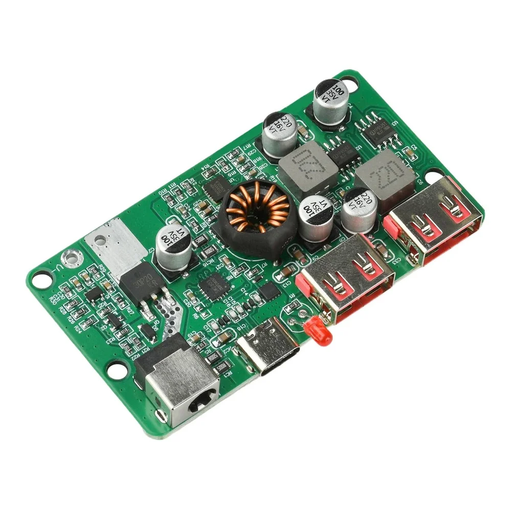 100W Solar Charge Controller USB C PD Fast Charging Dual Port For 9V-30V Panel DIY Business Industrial Equipment