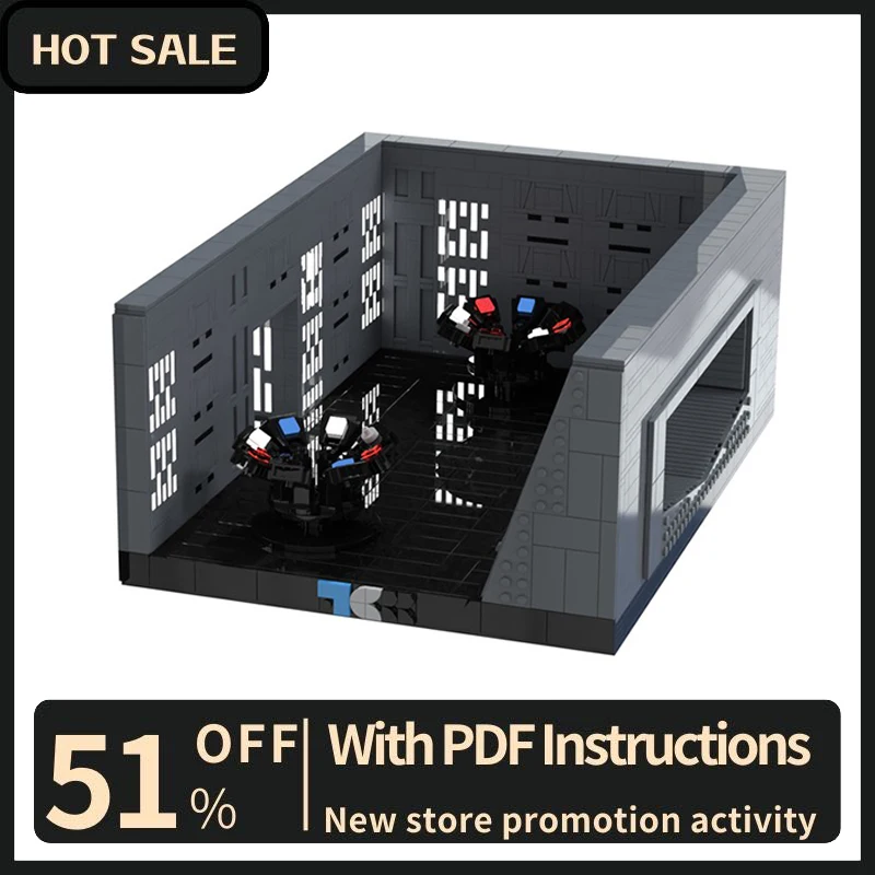 

Новинка, 2415 шт., знаменитая звезда, боевой фильм Moc, большие кирпичи Overbridge, модель строительных блоков, креативные идеи «сделай сам», детские игрушки, подарки на день рождения