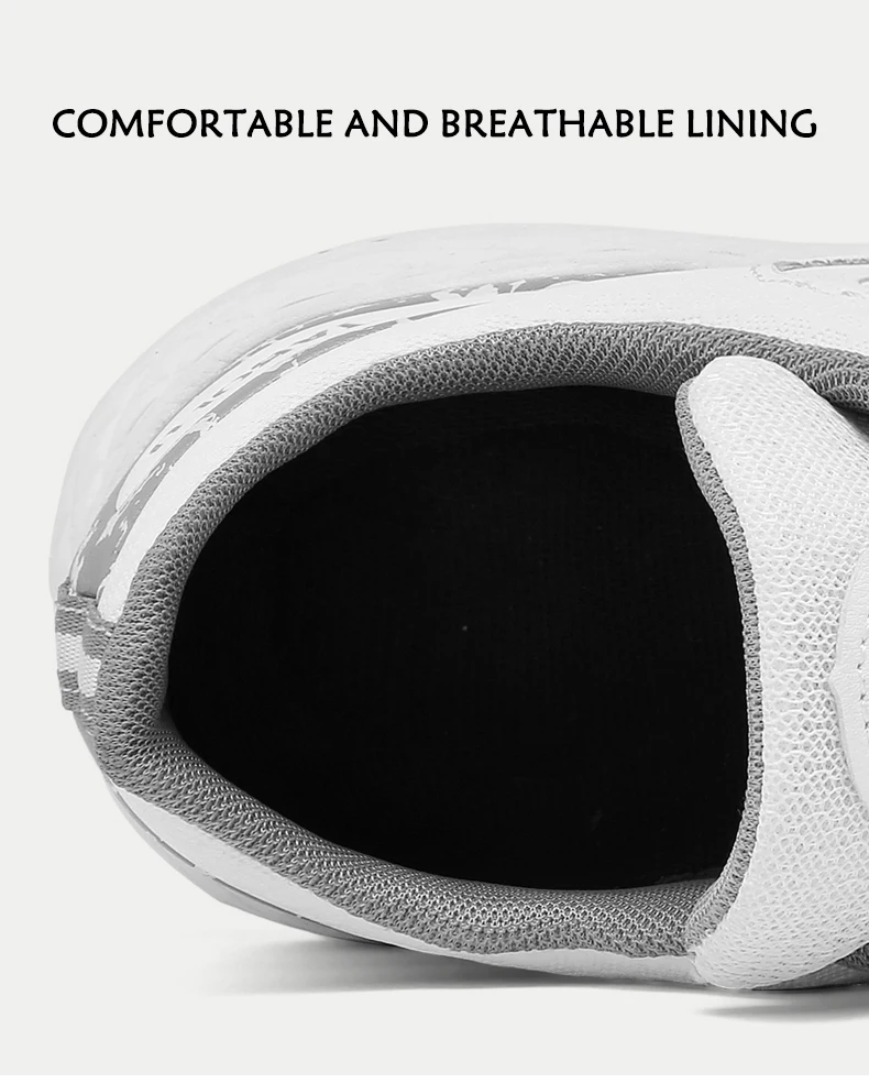 Weiße Golfschuhe für Herren und Damen, wasserdichte Golf-Turnschuhe, rutschfeste Golf-Turnschuhe ohne Spikes, Leder, Outdoor-Sport, Leder-Golfschuhe – Detail 5