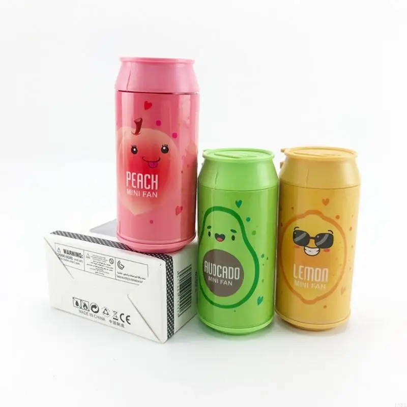 L8RE Portable Juice có thể thiết kế quạt cầm tay quạt cá nhân USB quạt có thể gập lại 2 tốc độ cho trẻ đi du lịch