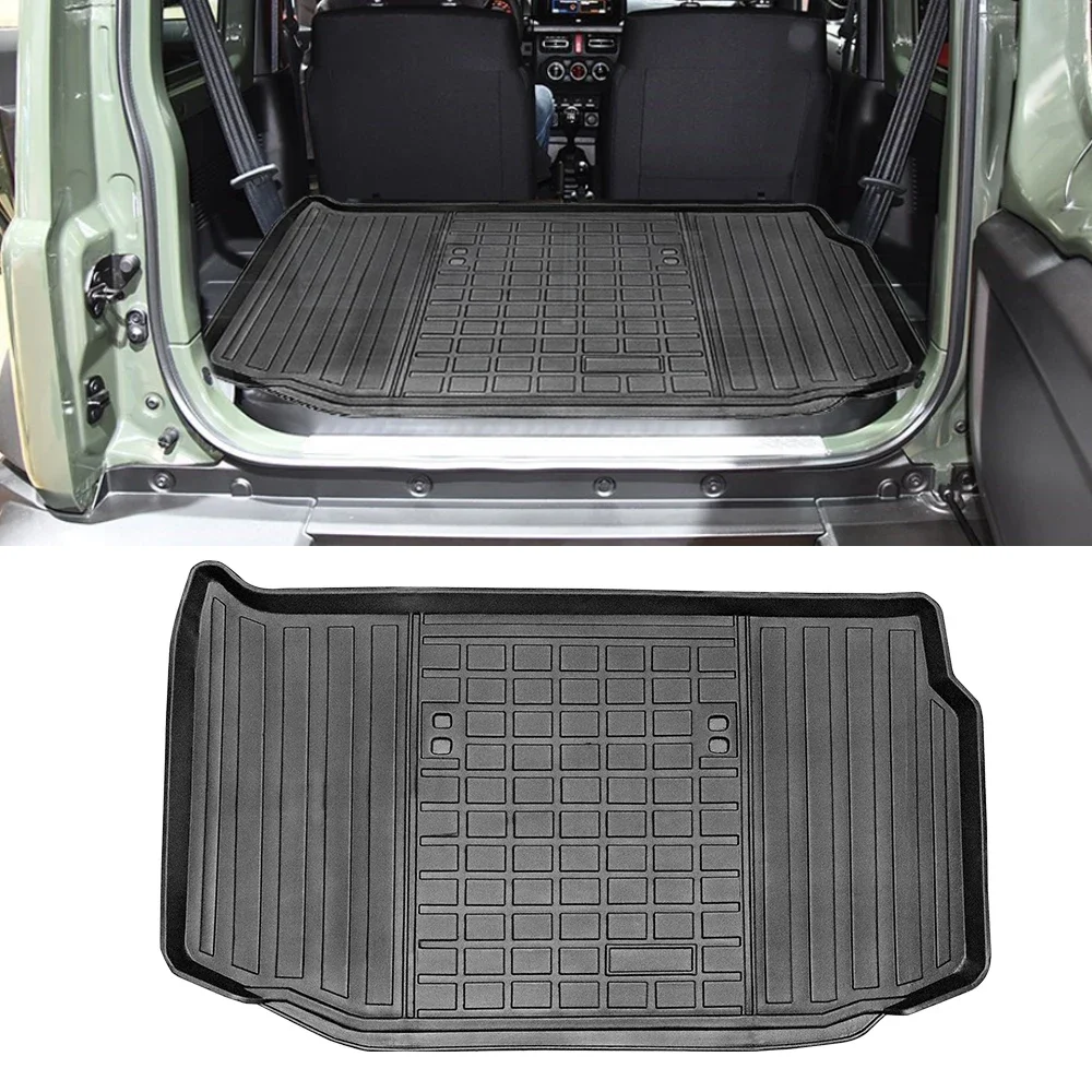 

For Suzuki Jimny MK4 2019-2023 Auto Car Cargo Liner All-Weather TPE Non-slip Trunk Mats Boot Tray Carpet Interior Accessories