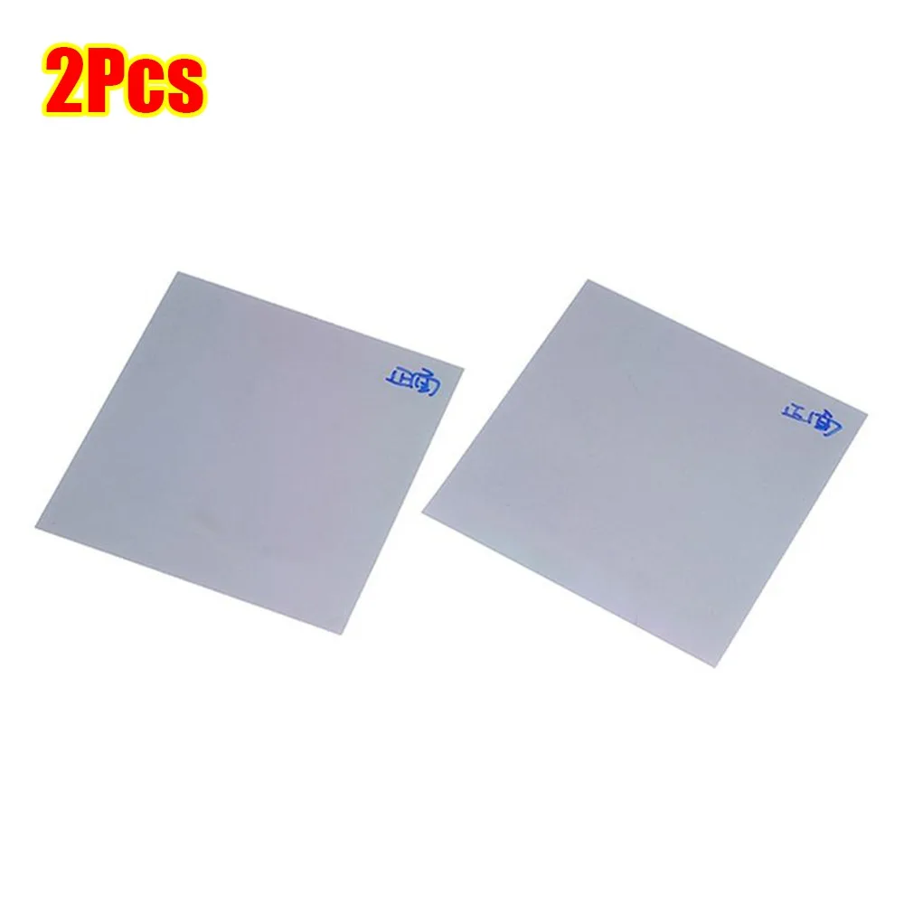 2Pcs 9x9cm LCD Polarized Film Universal Image Display Screen Display Screen Film Universal LCD Film