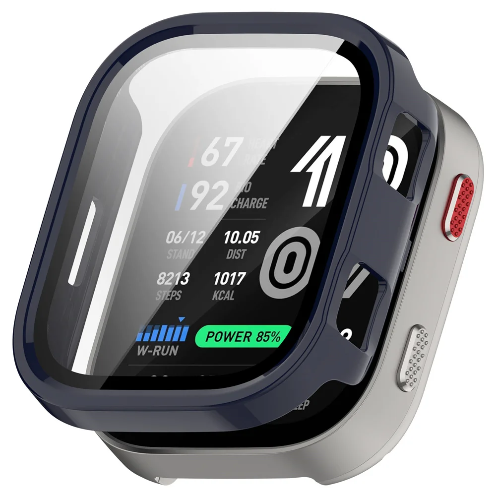 Glas + Schutzhülle für Amazfit Bip Max, Rundumschutz für das Display, robuste PC-Schutzhülle für Amazfit Bip Max Smartwatch, Zubehör. – Detail 8
