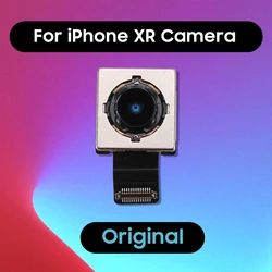 Oryginalny tylny aparat do iPhone XR Plustraseira tylny duży obiektyw elastyczny kabel Xr Camera