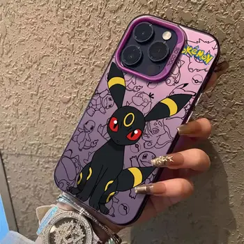 Snorlax Umbreon Pokémon Anime pro iPhone 17 Pro Max 16 15 14 13 12 11 Pro Max XR 16 Plus 16E 17 Air nárazuvzdorné pouzdro na telefon 6 nejlepší prodej Pouzdro Snorlax na iPhone - №6