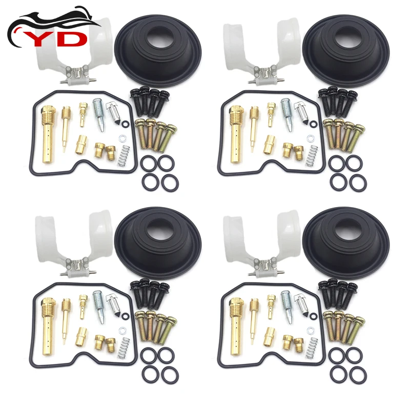 

4sets For 1997 year Yamaha FZ400 4YR Carburetor Repair kit Configure vacuum diaphragm and float