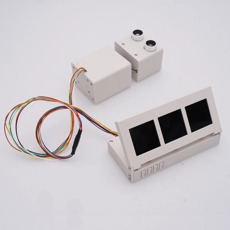 

1Set Analog Tri-Combination Instrument Cluster Model with Ultrasonic Radar Attitude/Radar/Data Display Triple 1.54-Inch Screen