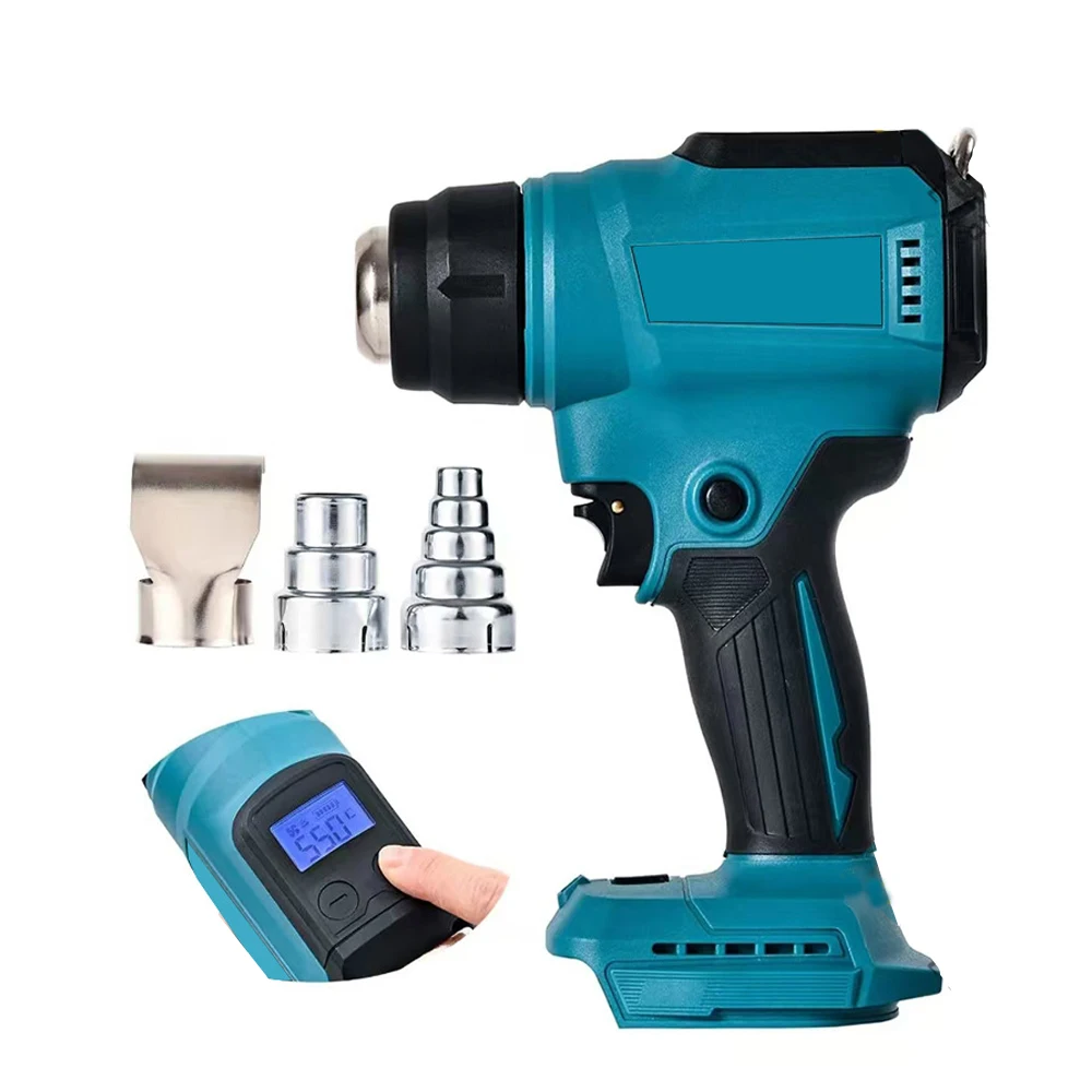 

Temperature Controlled Hot Air Gun Multi-function Handheld Repair Plastic Welding Gun Heat Shrink Suitable Makita 18V Battery