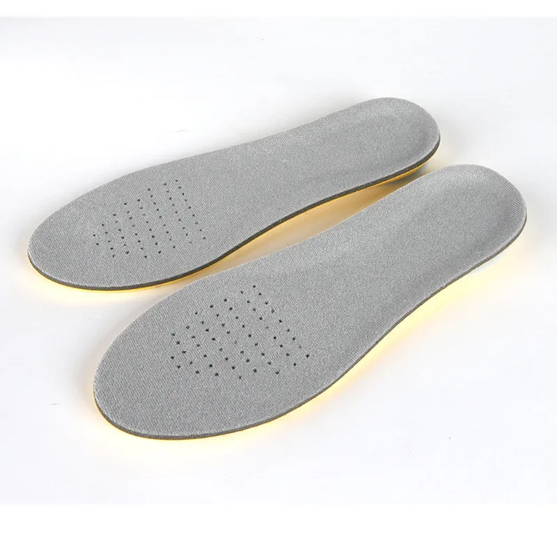 Plantillas deportivas para correr, plantilla de espuma viscoelástica, transpirable, absorción del sudor, herramienta para el cuidado de los pies, insertos y cojines Unisex, 1 par