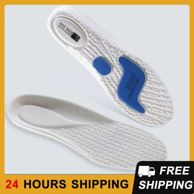 

2Pairs Shoe Inserts Pad Soft Sport Insoles Memory Foam Breathable Outdoor Running Silicone Gel Cushion Orthopedic Insoles