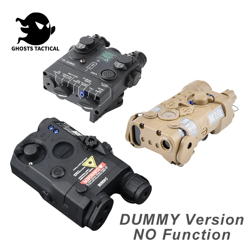 Tactical PEQ-15 NGAL DBAL-2 Nylon Laser Battery Case BOX No Function Dummy Decoration Model Fit Hunting 20mm Rail Accessories