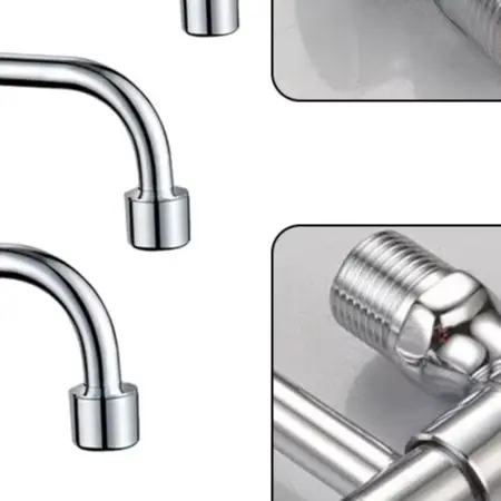 Outlet Fittings Faucet Kitchen Faucets Kitchen Fixtures for Home & Garden Copper Swinging Spout For Water Discharge Units