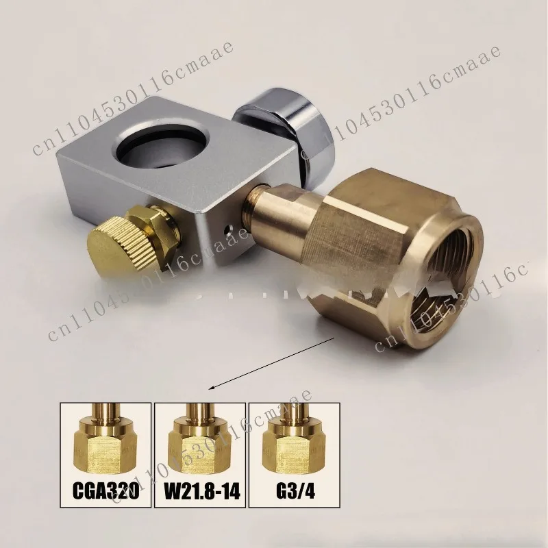 

Reliable Soda Cylinder Inflation Valve for Beverage CO2 Tank Accessories