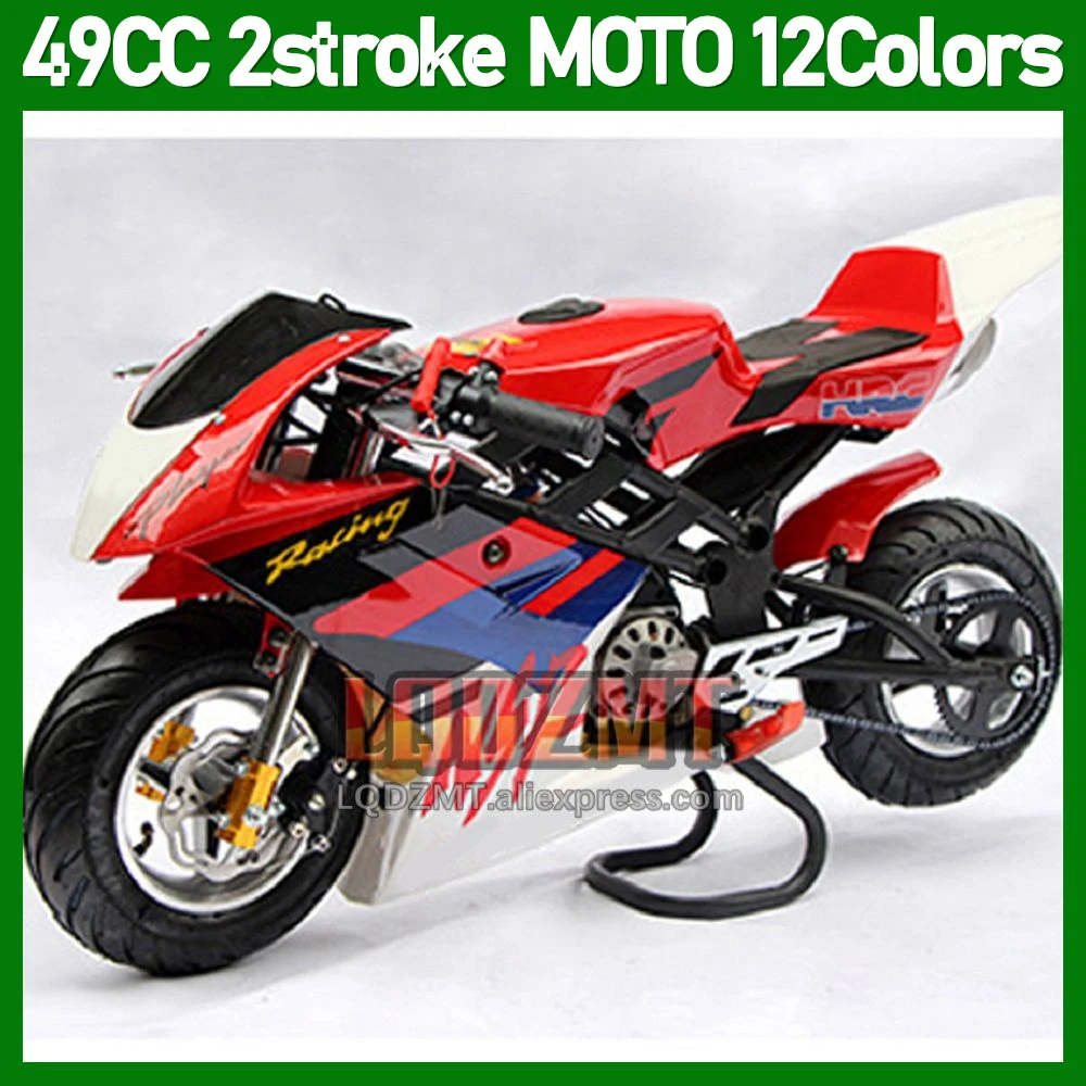 49/50cc Mini Motorcycle Small Buggy 2 Stroke Mountain Gasoline Scooter ATV off-road Superbike Moto Bikes Adult Racing Motorbikes