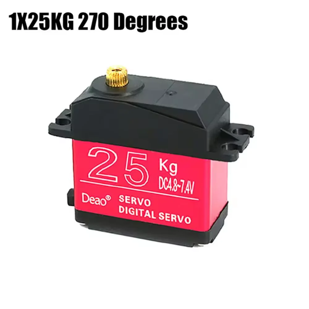 Heißer 20 kg 25 kg 30 kg 35 kg Digital Servo High Torque Servo 180 270 Grad Metall Getriebe 25 t Rc Lkw Arm Für 1/8 1/10 Skala RC Autos
