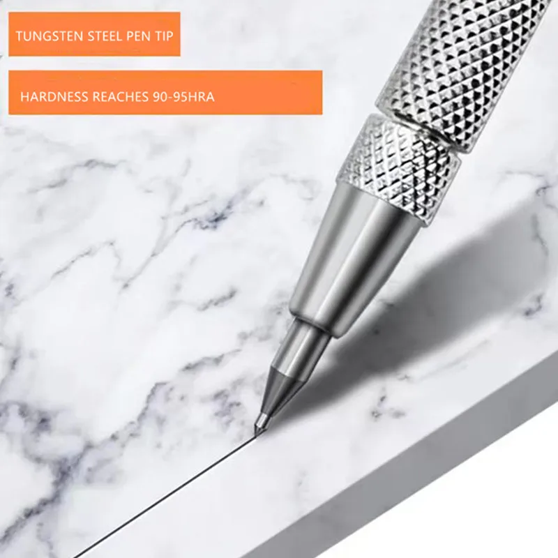 Alloy Scribe Pen Carbide Scriber Pen Metal Wood Glass Tile Cutting Marker Pencil Metalworking Woodworking Hand Tools