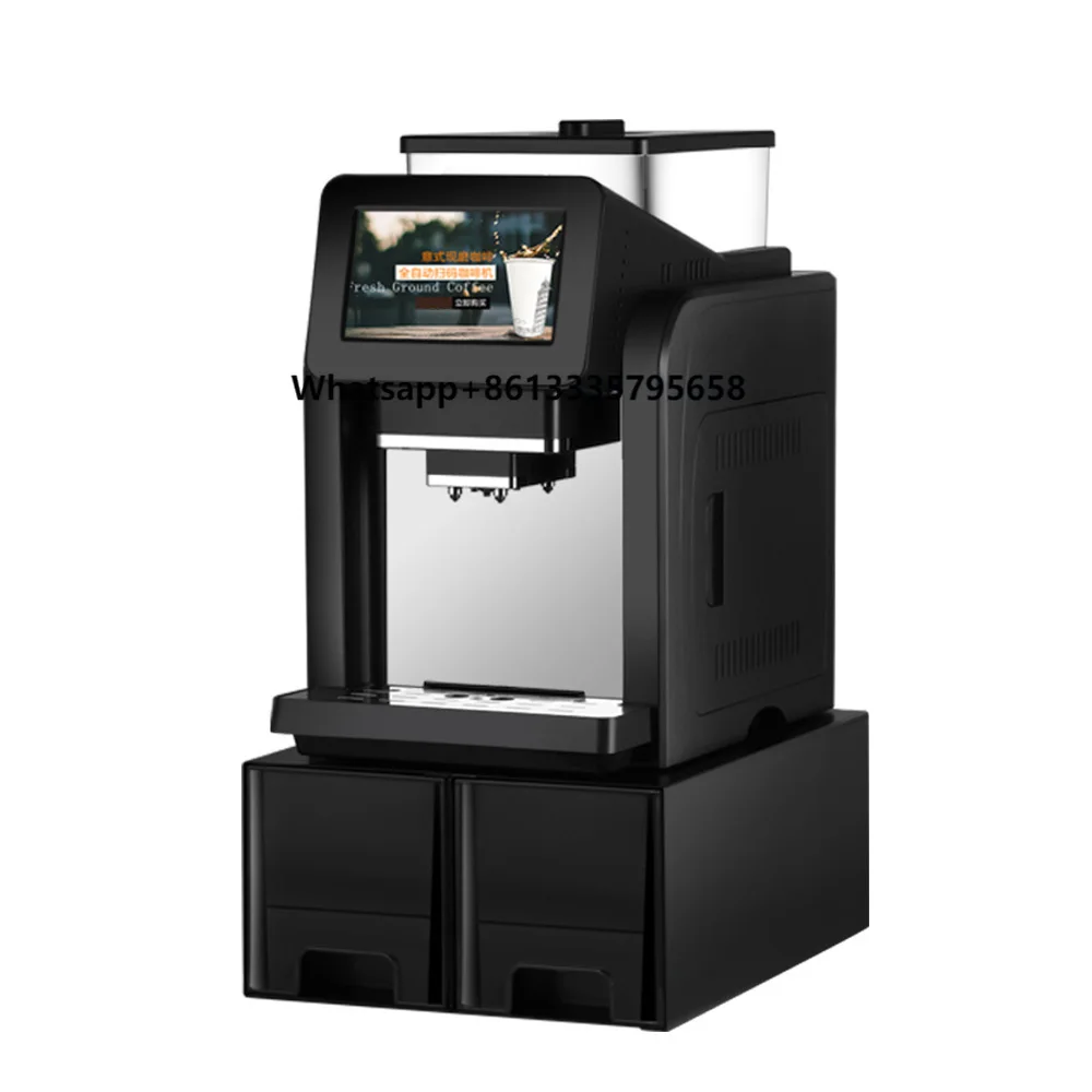 Profissional cafeteira de expreso tela sensível ao toque elétrica totalmente automática kaffeevollautomat espresso cafeteira máquina de café
