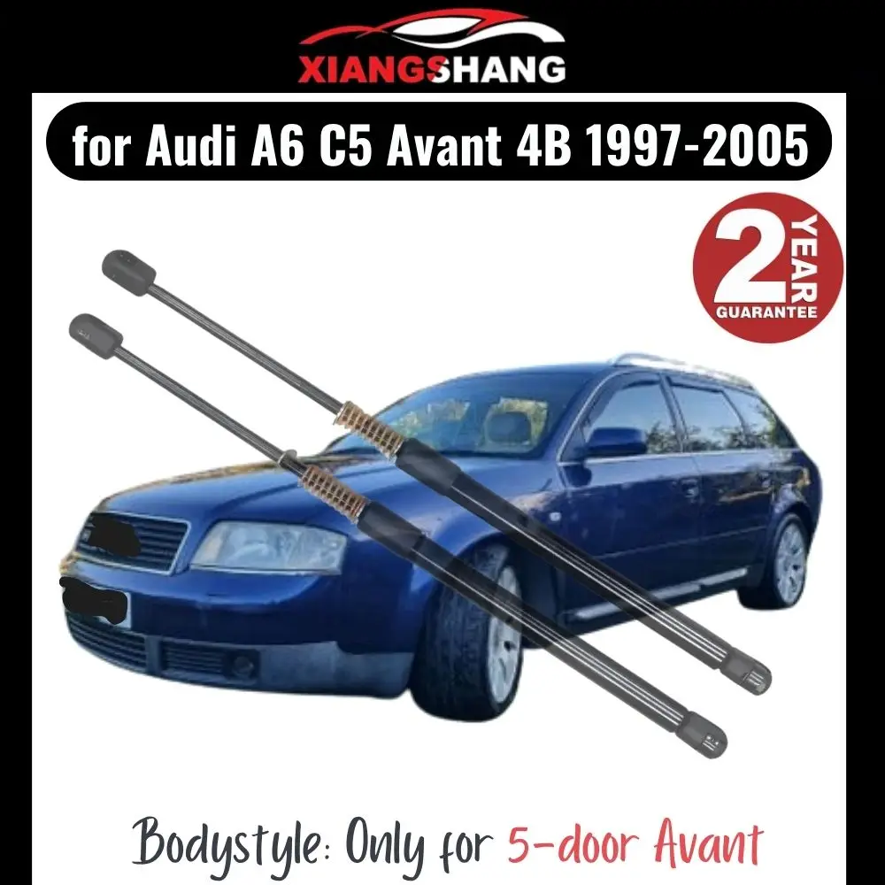 

2 шт. задний демпфер задней двери для Audi A6 C5 Avant (4B) 1997-2005 гг. без теплового стекла с пружиной багажника, газовые стойки с зарядкой