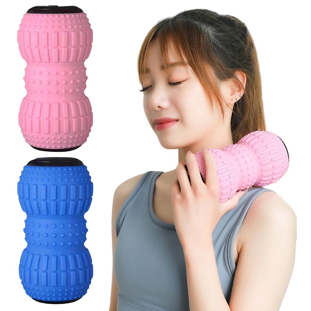 

Electric Peanut Ball Ergonomic Massage Ball Rechargeable Yoga Fascia Ball 3 Speed for Myofascial Release & Muscle Recovery