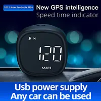 Velocímetro GPS universal para vehículo, odómetro universal Beidou para automóvil, HUD, reloj, alarma de exceso de velocidad, brújula, instrumento de alta precisión