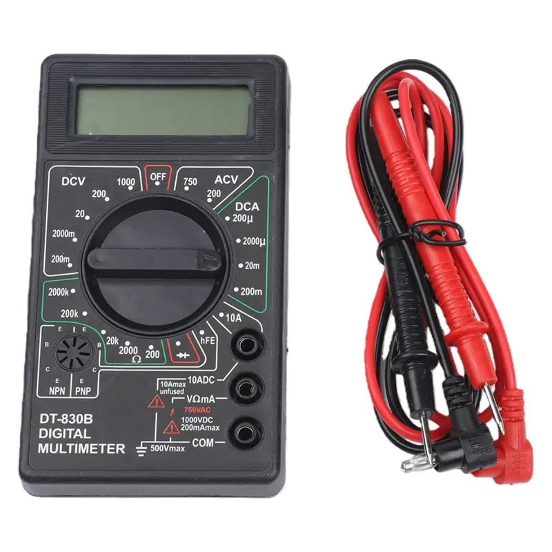 

【PARTY DAY】DT830B Handheld Multimeter Electrical Tester Voltmeter Ammeter Circuit Tester Welding Tools Soldering Kits