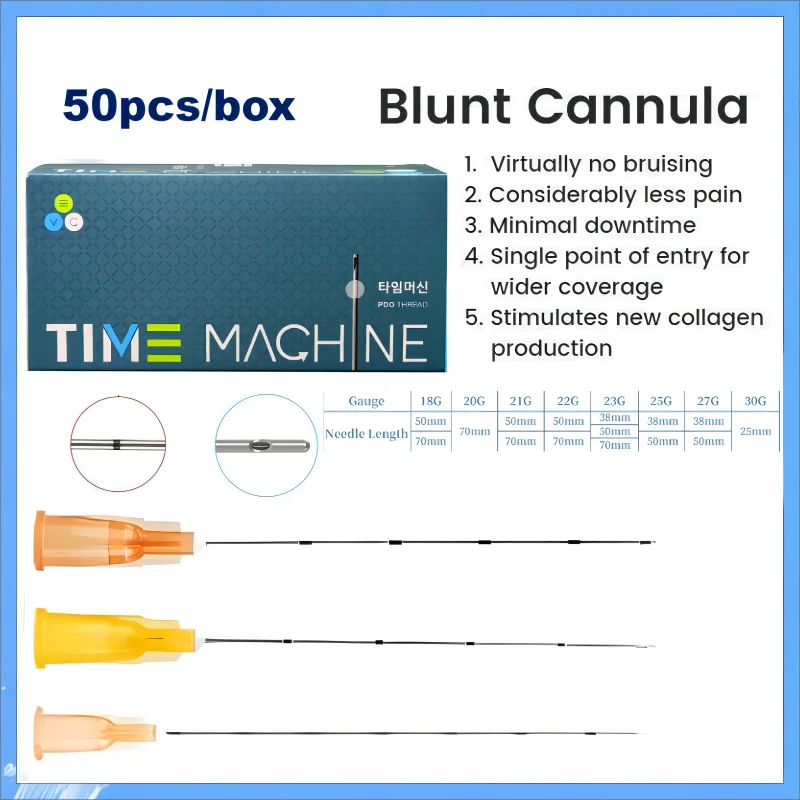 

Высококачественная одноразовая Корейская тонкая микро тупая игла Canula 14 г 90 мм канюля с тупым кончиком игла для наполнителя с гиалуроновой кислотой