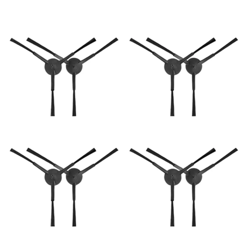 

AT-8Pcs Side Brush for Tikom G8000/G8000 Pro/Honiture G20 Robot Vacuums Spare Part