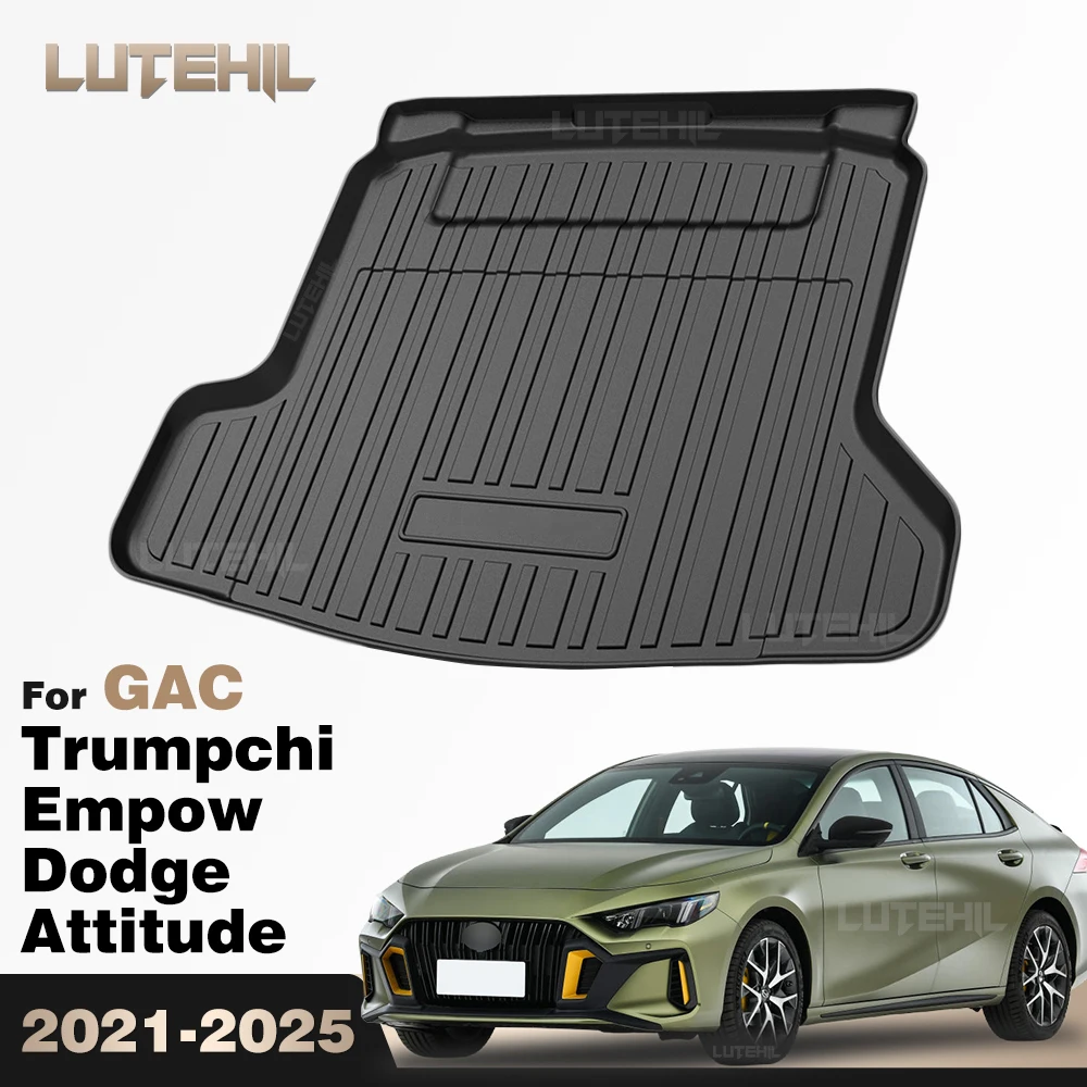 

For GAC Trumpchi Empow Dodge Attitude 2021-2025 TPE Trunk Mat Cargo Liner Protective Cover Pads Waterproof Accessories