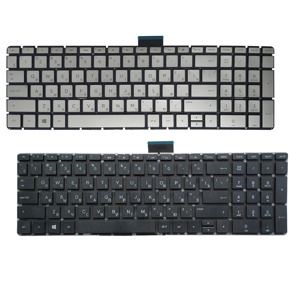 New Russian Keyboard For HP 15-BS 15-CD 15-BR 15-BW 15T-BR 15Q-BU 15T-BS 15Z-BW 250 G6 255 G6 256 258 G6 TPN-C129 TPN-C130 15-DY