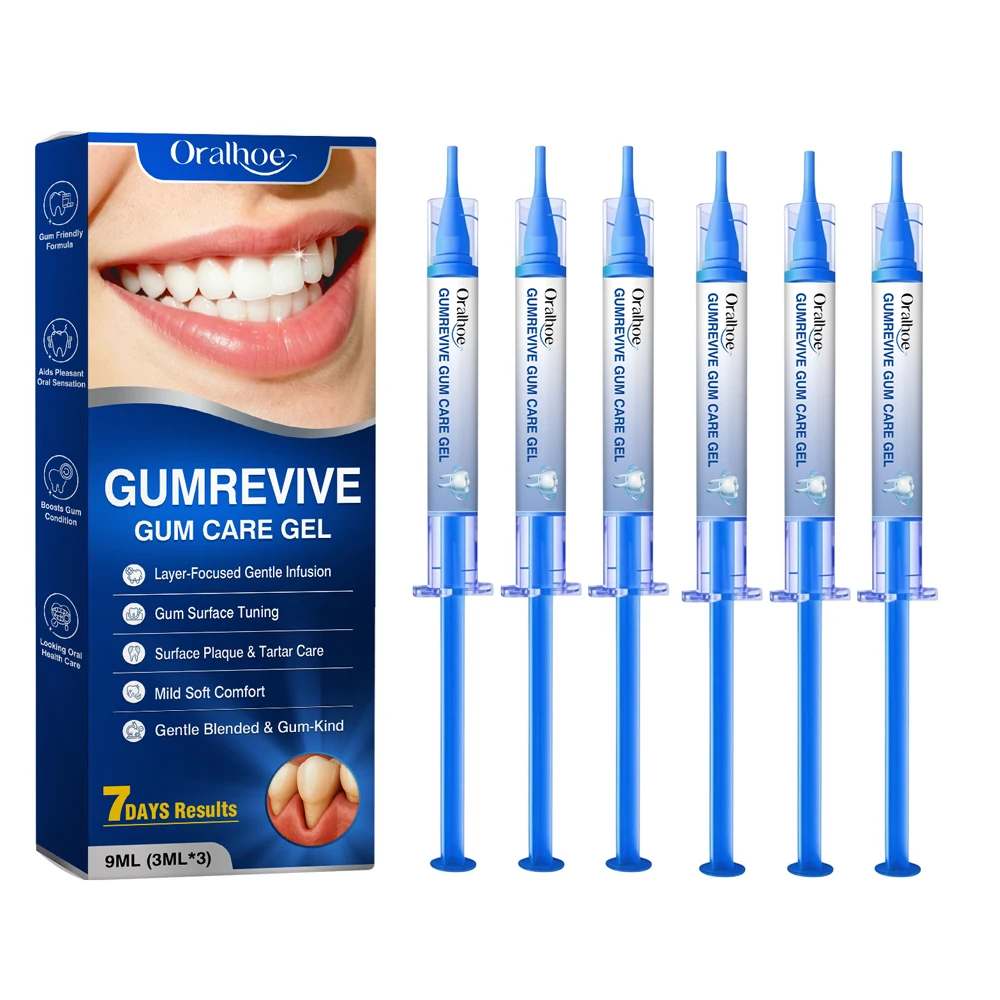 Damaged Gum Repair Care Gel Strengthen Gum Tissue Sensitivity Relief Deep Cleaning Teeth Serum Remove Stains Tartar Oral Care
