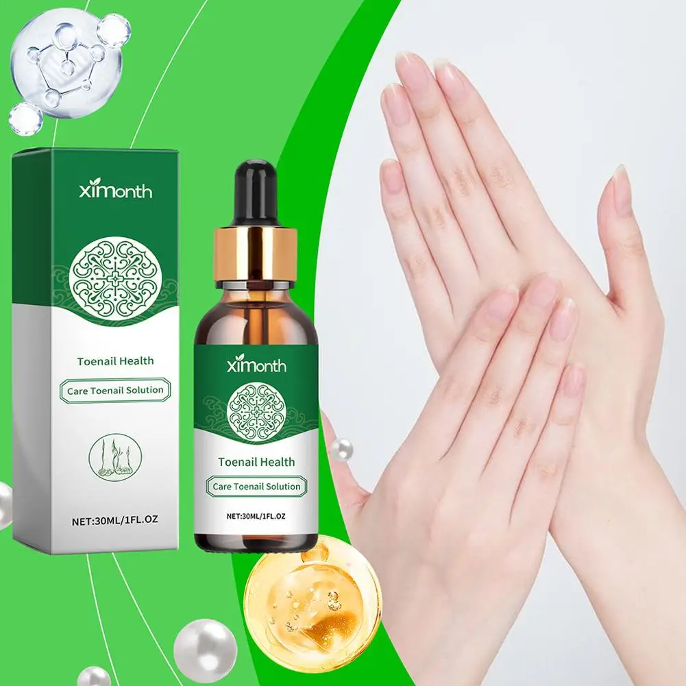 Ximonth Nail Fungal Treatment Essence Oil Foot Toe Nail Fungus Removal Serum Grzybica paznokci Grzybica paznokci Żel przeciw infekcjom Uroda Opieka zdrowotna