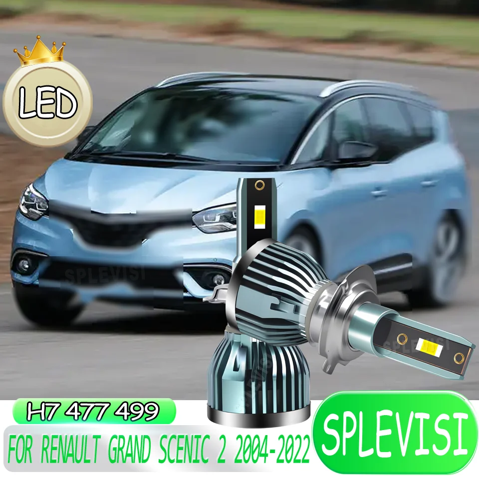 

Extend Life Plug and Play Headlight Low Beam Lights For RENAULT GRAND SCENIC 2 2004 2005 2006 2007 2008 2009 2010 2011 2012-2022
