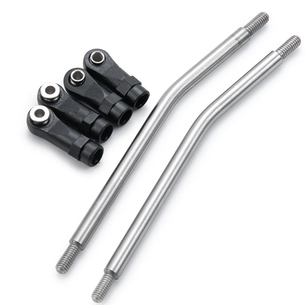 AXSPEED Aluminum Alloy Rear Arm Suspension Link Rod Kit For 1/10 Axial Wraith 90048 90053 RR10 RC Crawler Car Upgrade Part