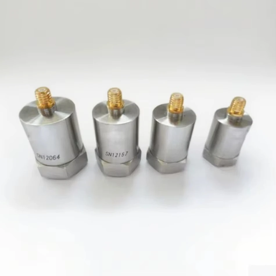 Industrial Testing Vibration TNC Interface Piezoelectric Accelerometer Sensor