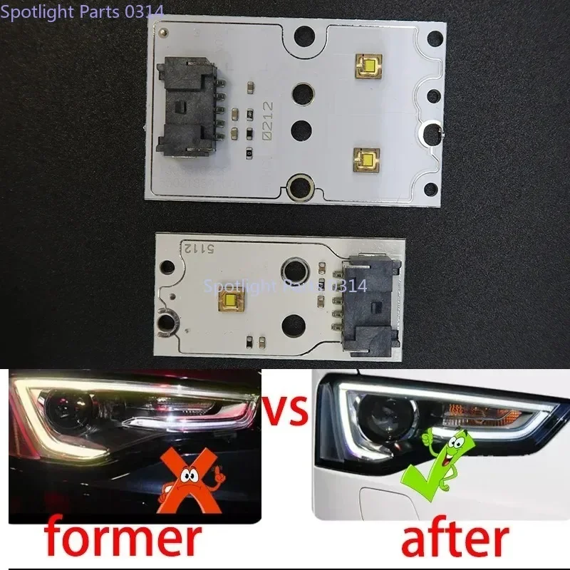 

NEW For Audi A5 S5 2012-2015 car headlights DRL chip Ballast chip light source board microchip LED circuit board white light