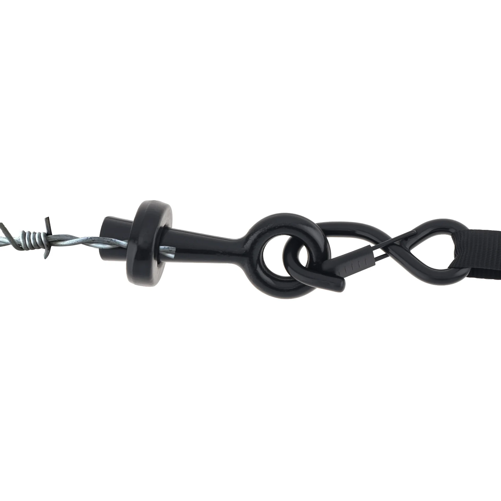 2 Pcs Steel Metal Barbed Wire Pullers for Fence Barbed Wire Stretcher Tightener Garden Repair Tool Portable Wire Grippers