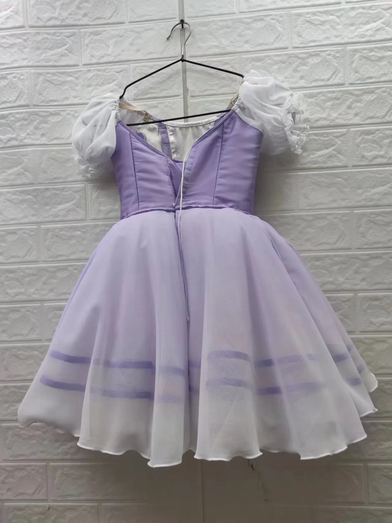 2023 Gopelia Gisele Abito da balletto non può chiare la figlia performance di balletto abito lungo per bambini adulti su misura professionalmente