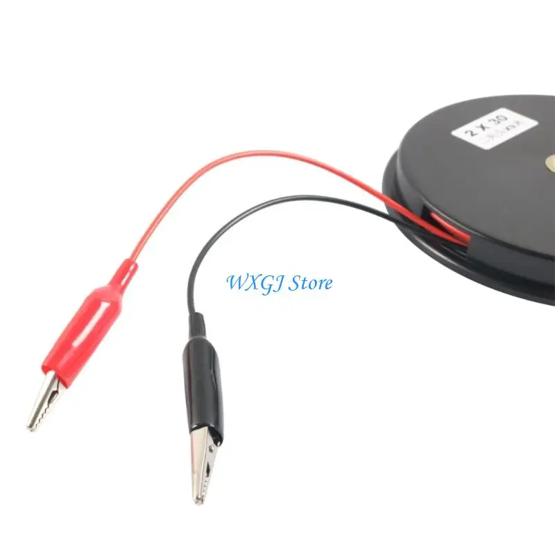 

37JE испытательный провод, автоматический тестовый проволоки Втягивающий шнур Тройной клип Электрический диагностика Инструмент