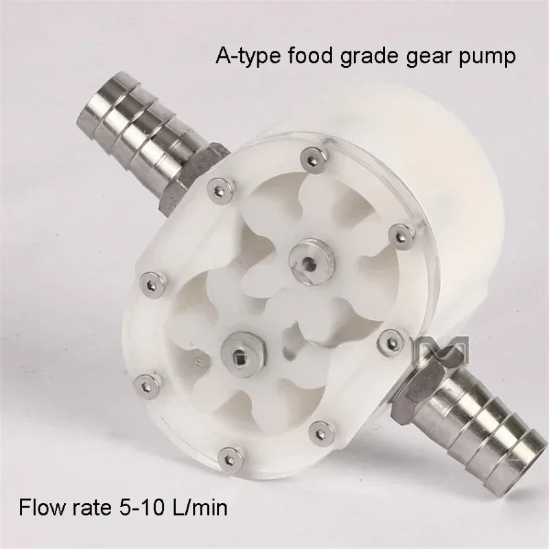 Honey Pump 5-10L/Min Rotor Pump Lobe for Filling Machine Honey Honey Filler Accessories Viscous Liquid Gear